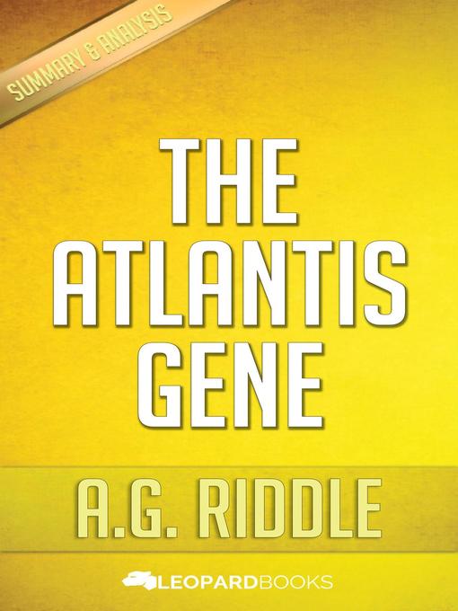 the atlantis riddle
